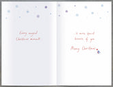 Mistletoe Kisses Wife Christmas Card